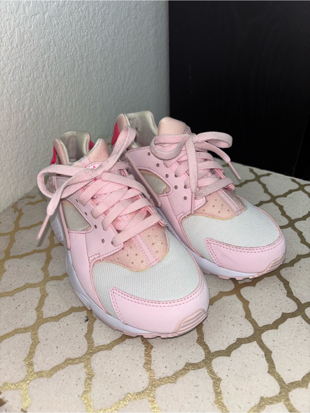 Kids Pink Nike Huarache